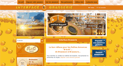 Desktop Screenshot of interfacebrasserie.com